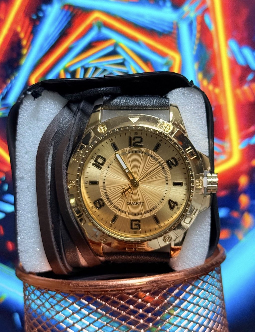 RELÓGIO MASCULINO COM PULSEIRA 