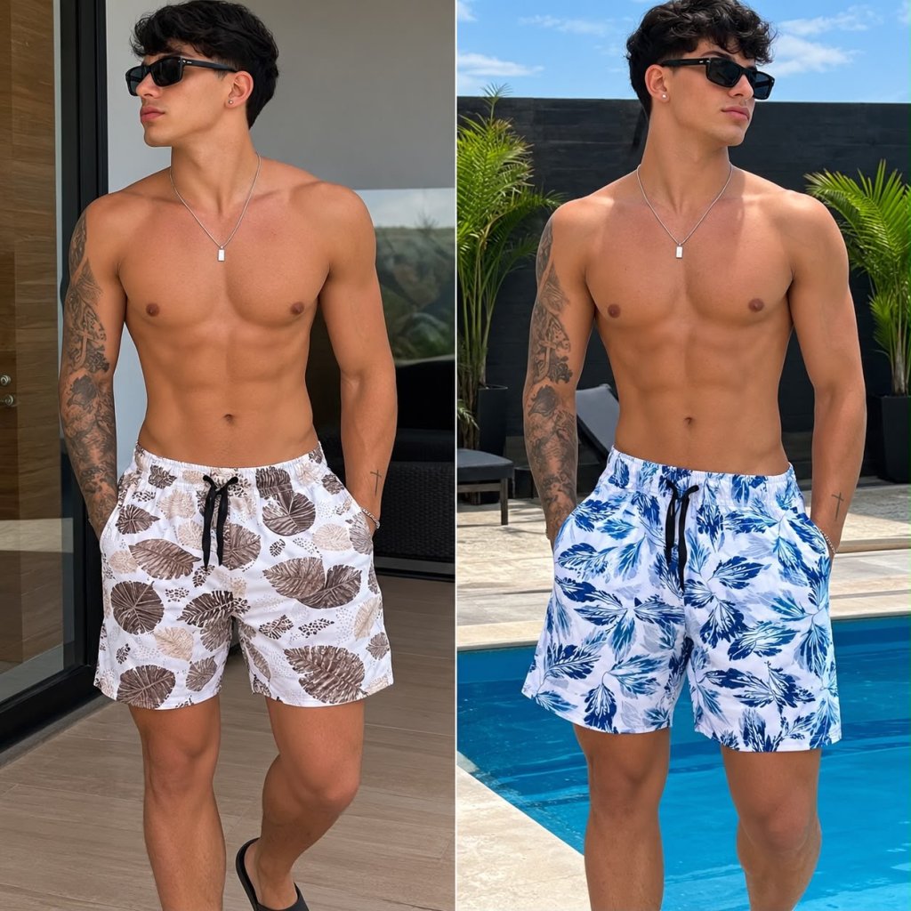 SHORT TACTEL ESTAMPADO REF:105 