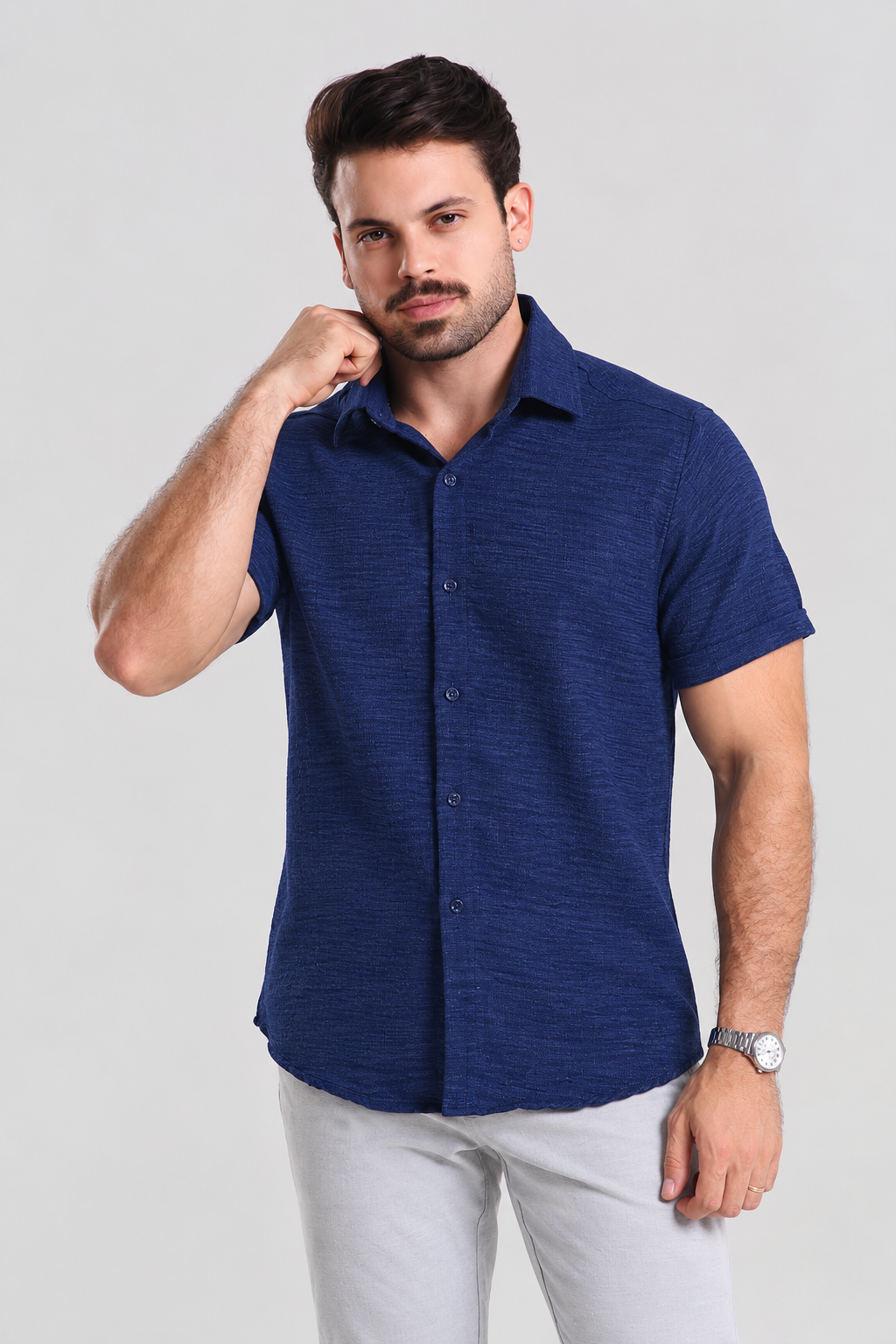 CAMISA GOLA POLO VISCOLINHO REF:5I22