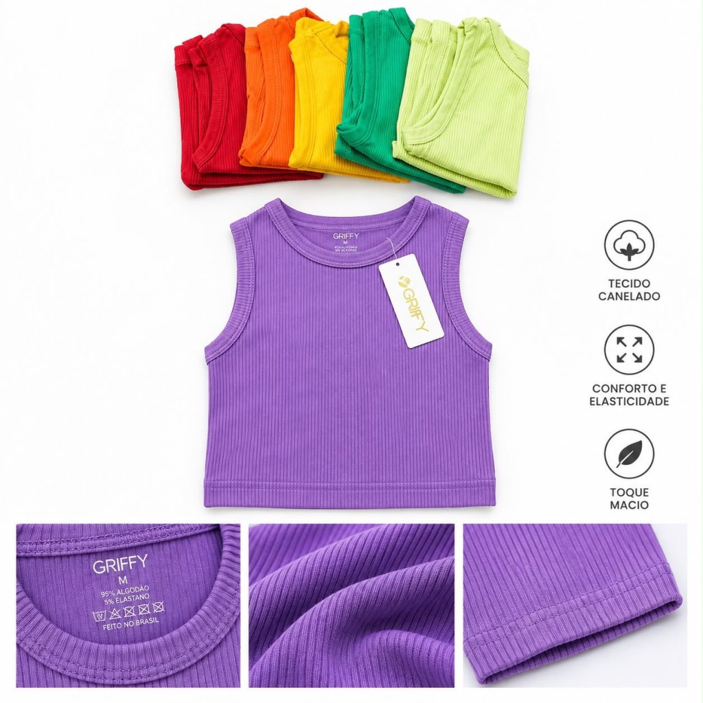 BLUSA CANELADA FEMININA REF:230 