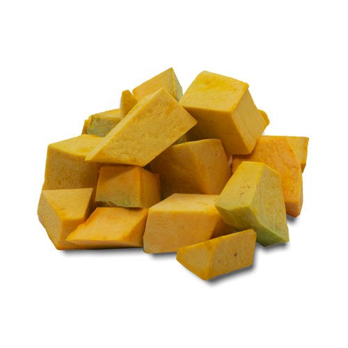 Abóbora cabotia picada