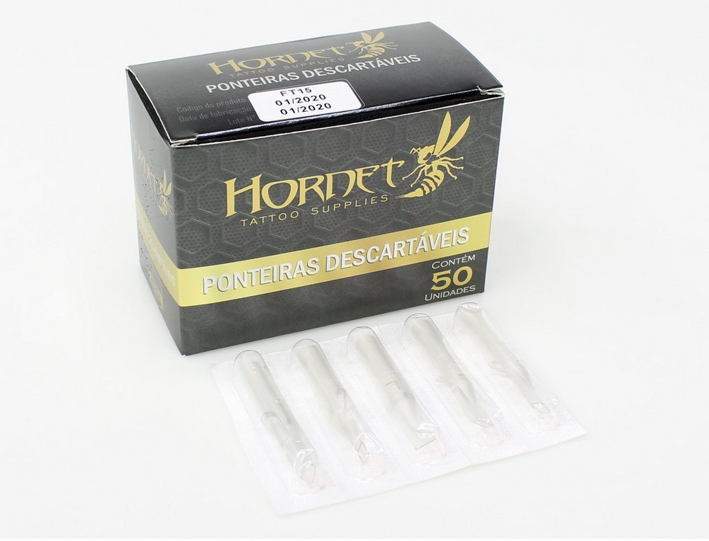 Ponteira descartável hornet - 50 Un