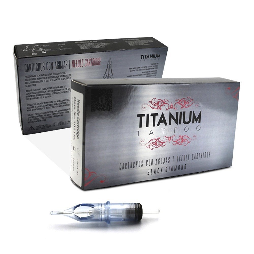 Cartucho Titanium Black Diamond - 20 Un