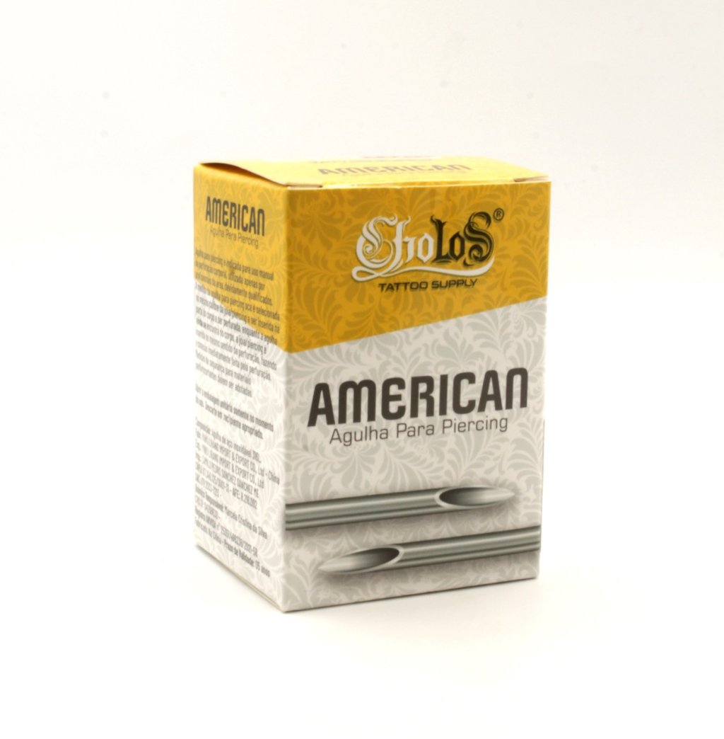 Agulha Americana Cholos c/ 100 un