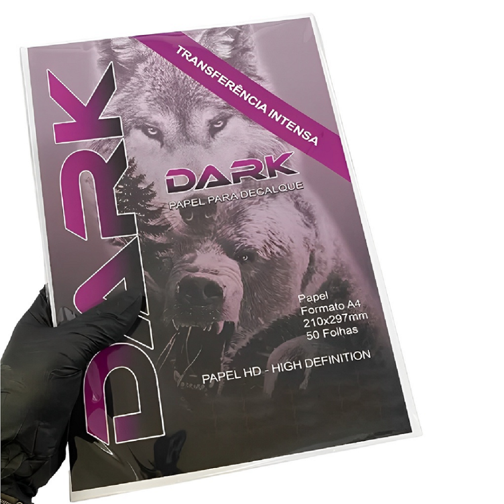 Papel high definition dark stencil - 50fls