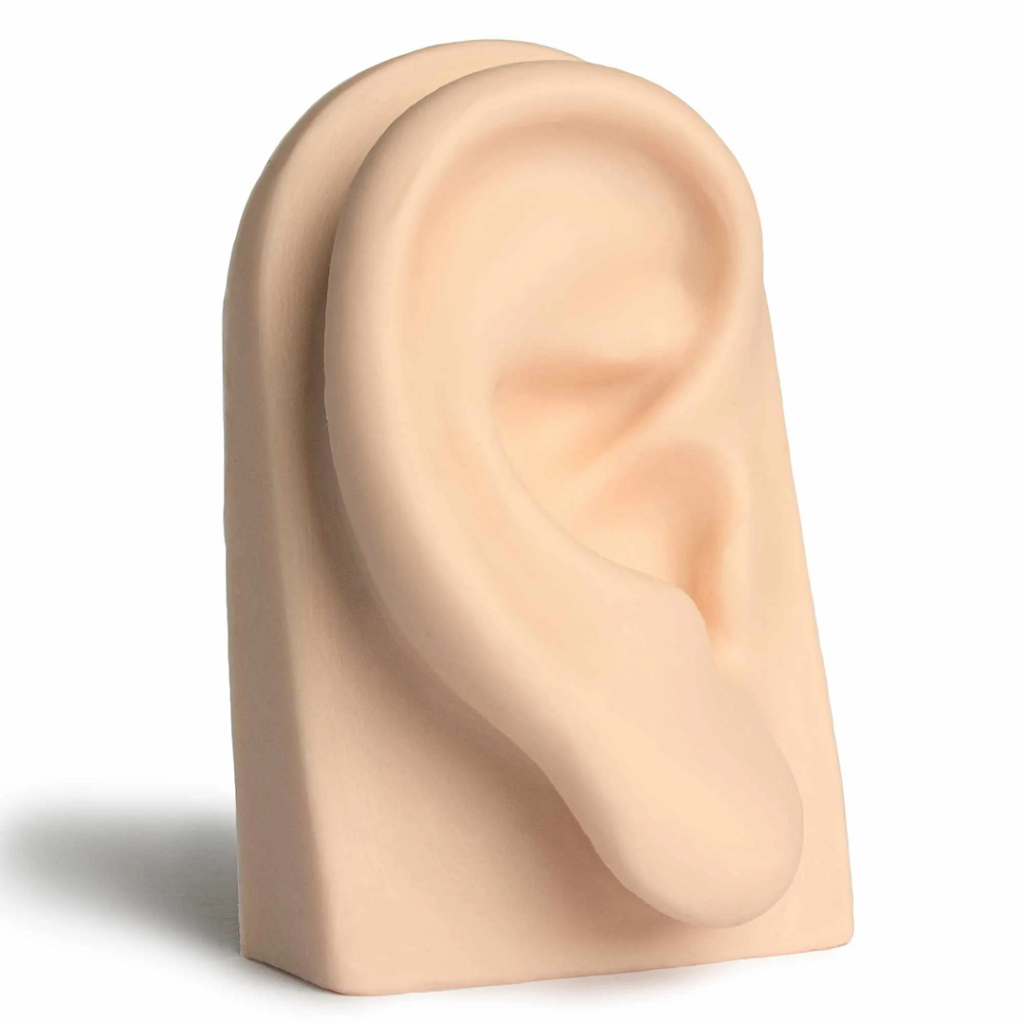 Expositor de Silicone Orelha - Direita/Esquerda - Nude