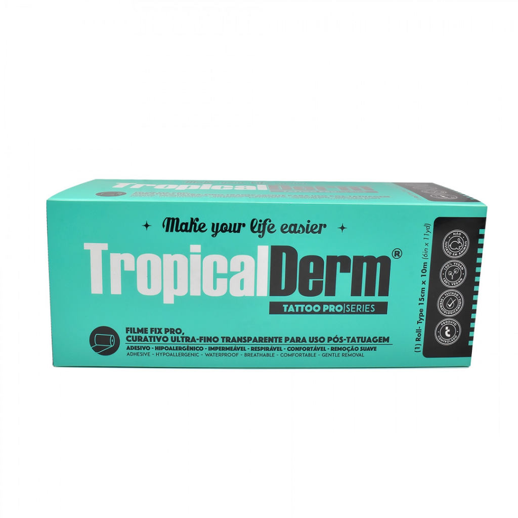 Rolo adesivo Tropicalderm pro (fosco) - 15x10