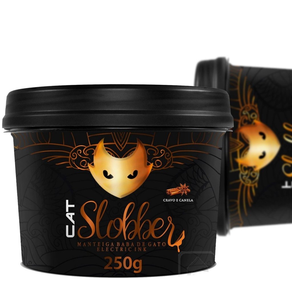 Manteiga Cat Slobber Electric ink Cravo e Canela - 250g