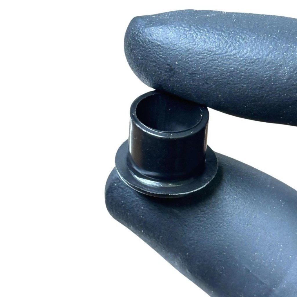 Batoque Silicone c/base Trestini Preto- M 