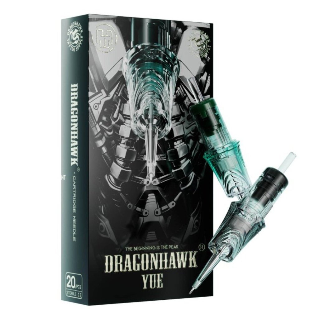 Cartucho Dragon Halk Yue c/ 20 unds Para Tatuagem 