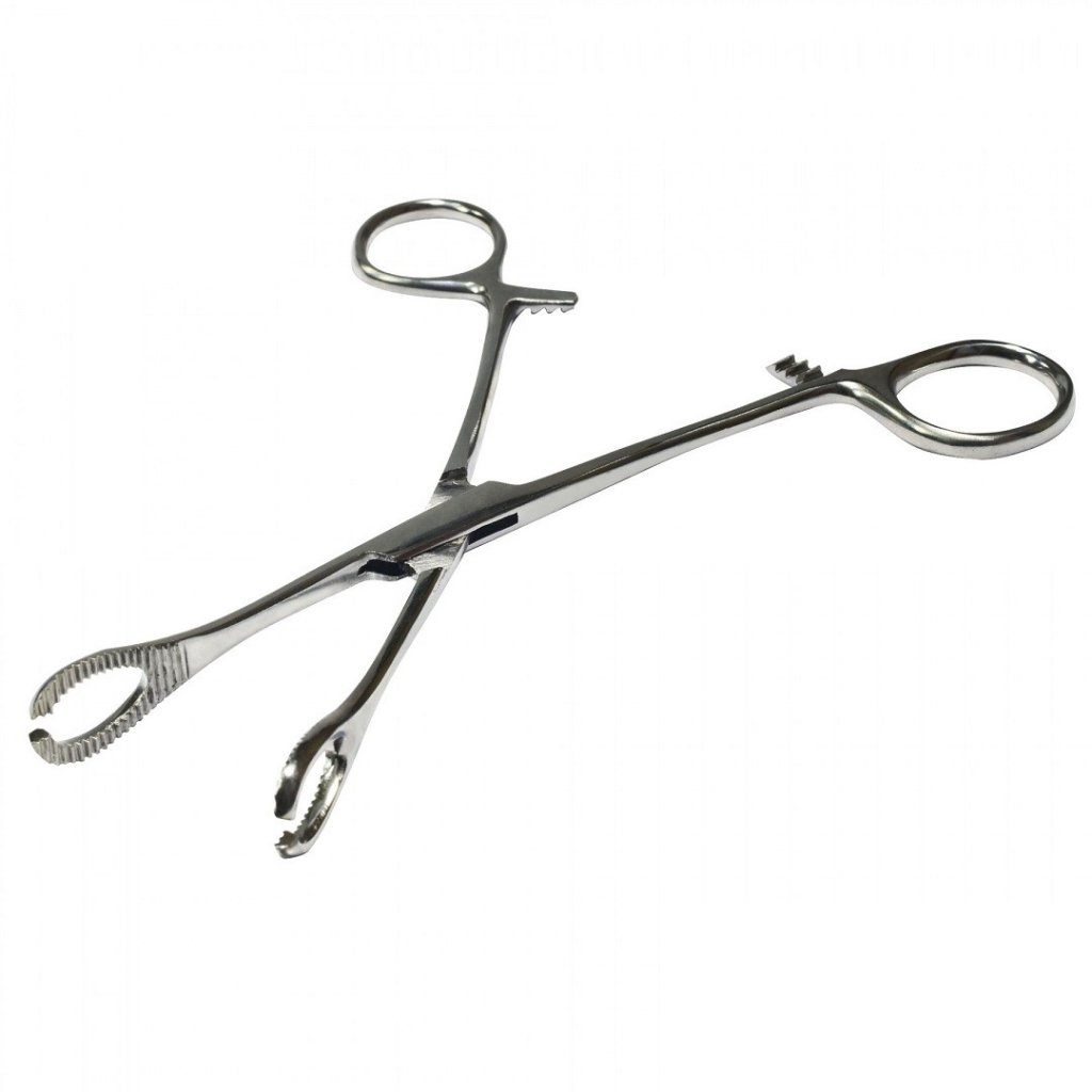 Pinça oval aberta