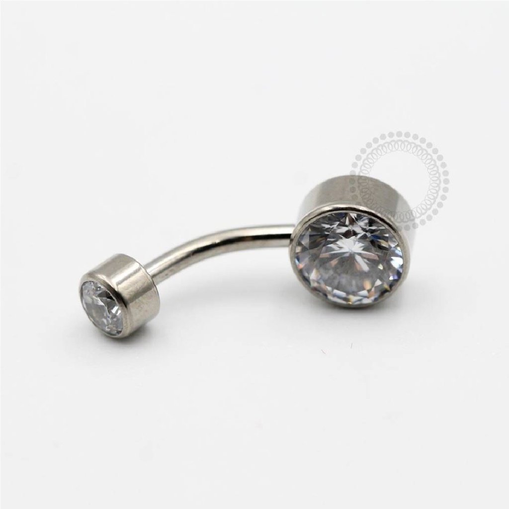 Navel titânio - TN092