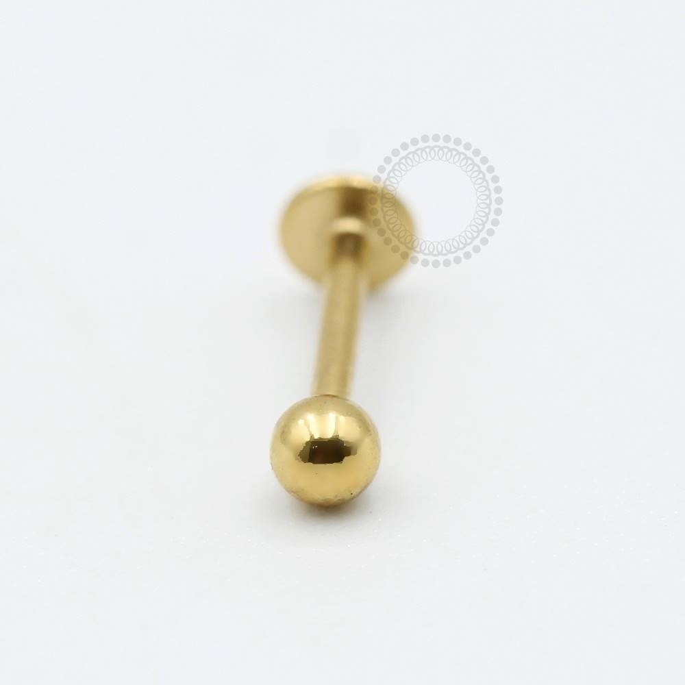 Labret Titanio PVD GOLD - TN563