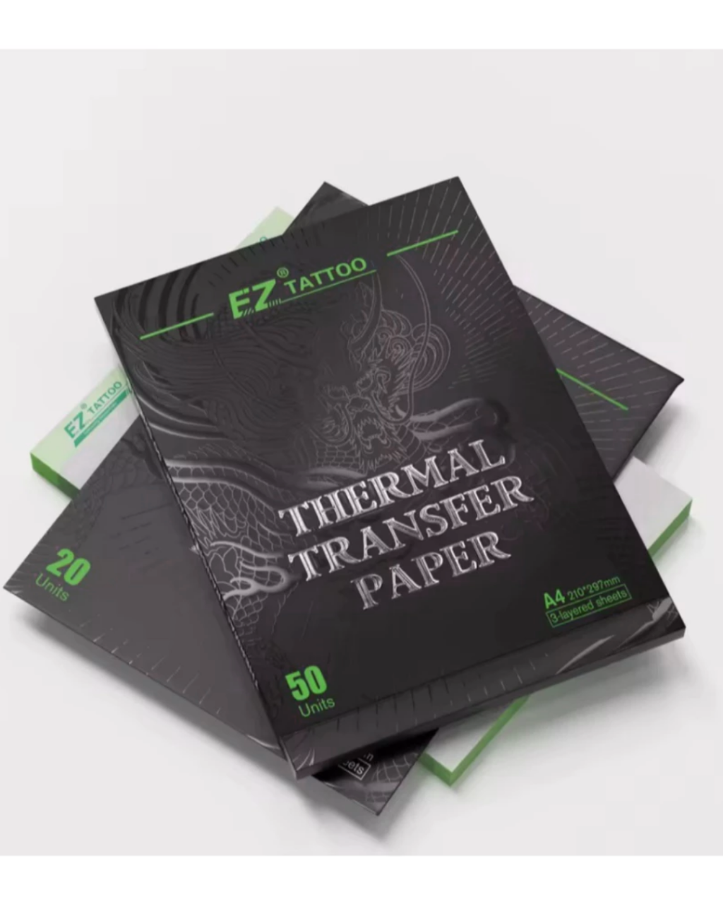 EZ Papel Termico Tattoo Tatuagen 50UN 