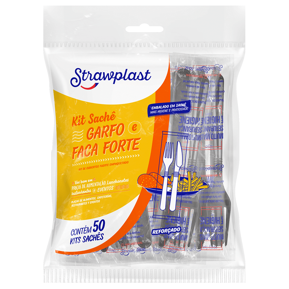 SACHE KIT GARFO/FACA/GUARDANAPO