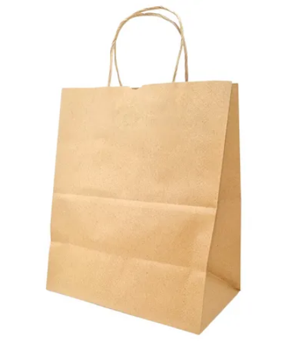 SACOLA DE PAPEL KRAFT COM ALÇA 