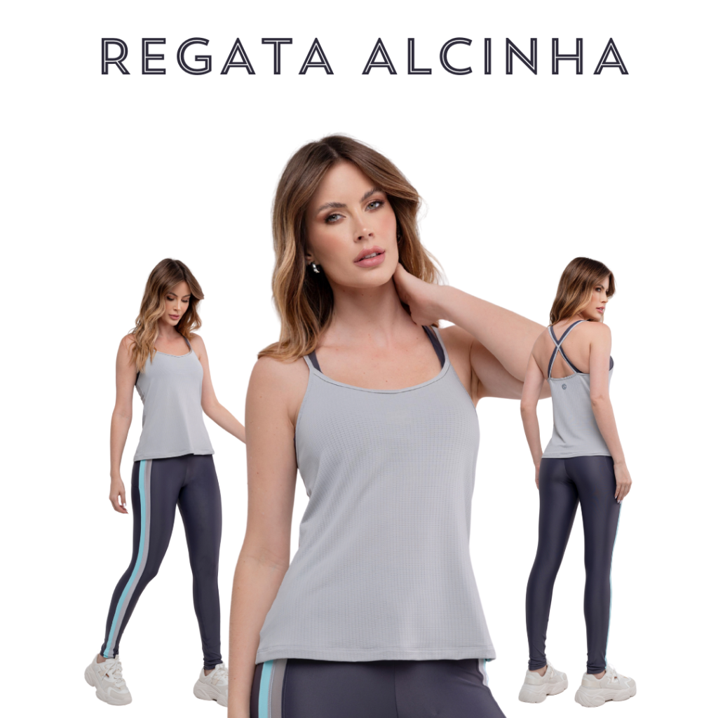 REGATA ALCINHA CROMO