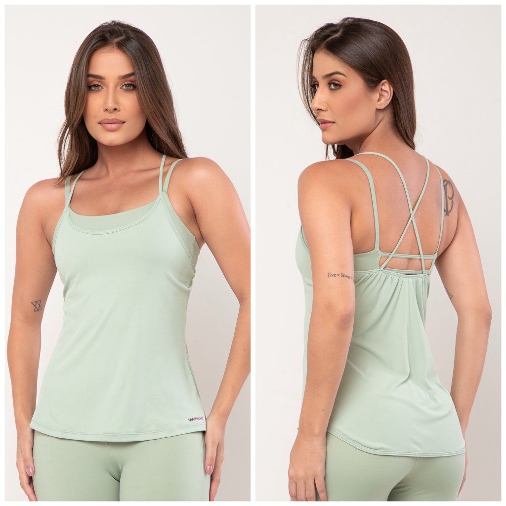 REGATA ALCINHA ALONGADA MENTA