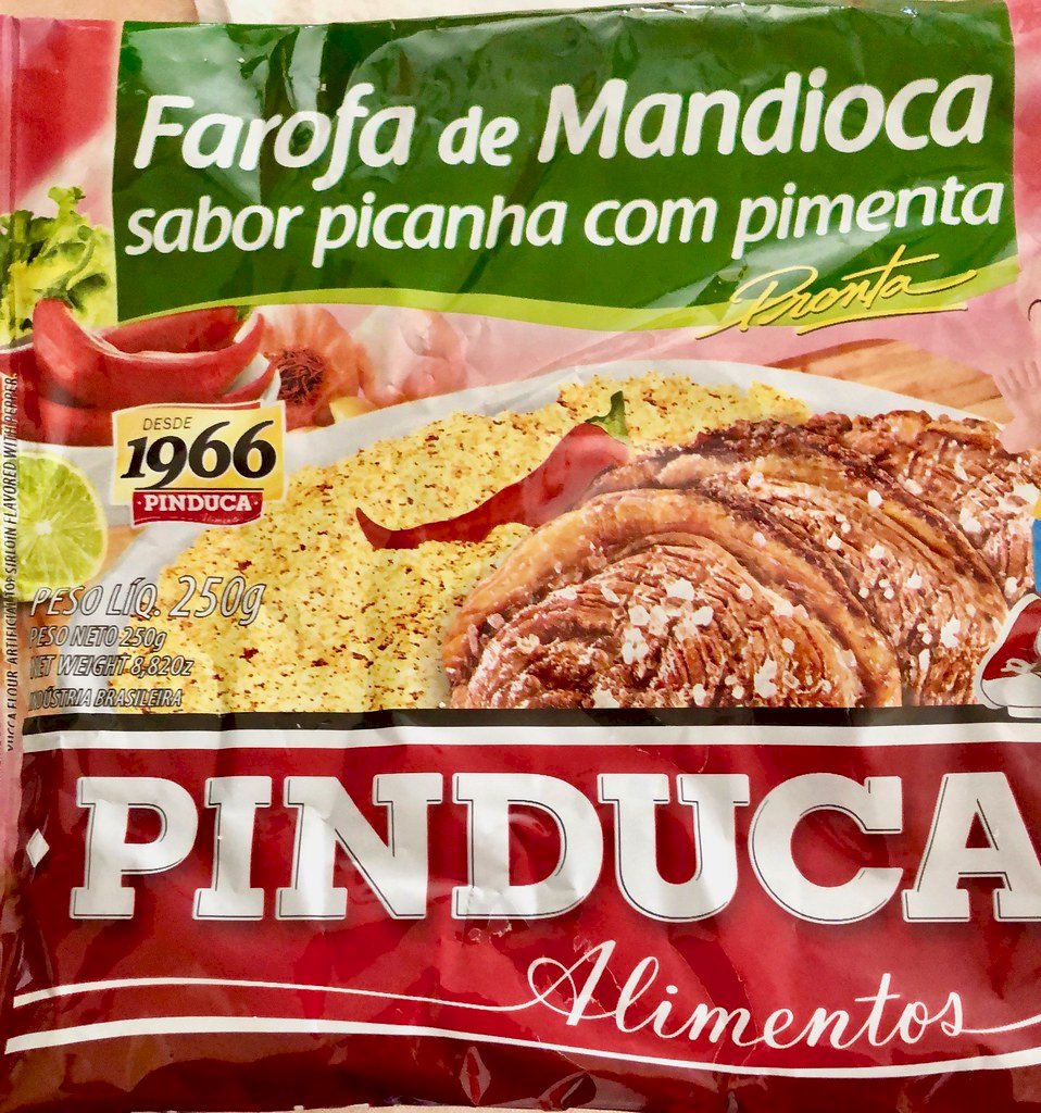 Farofa de Mandioca Sabor Picanha com Pimenta