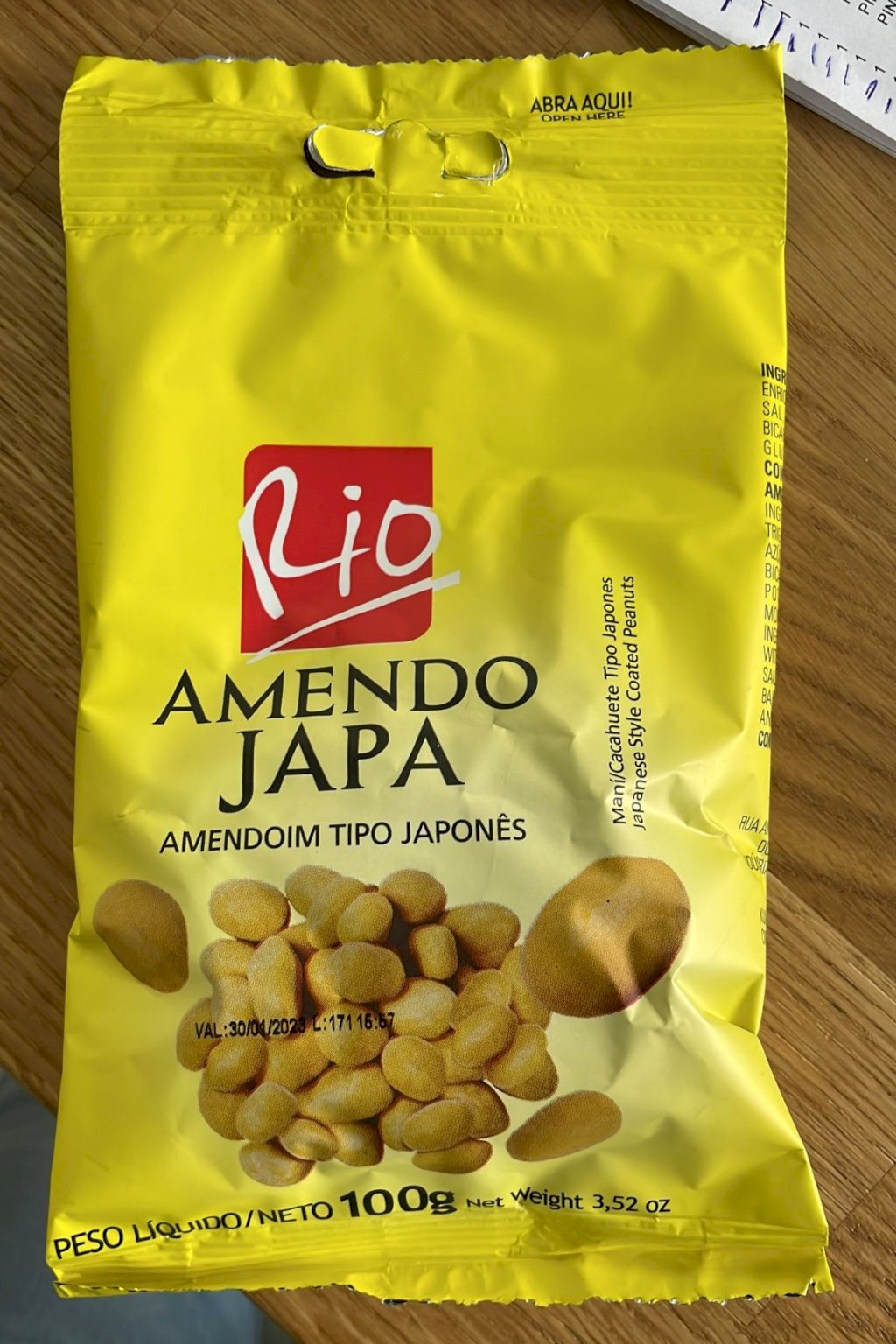 AMENDO JAPA (Amendoim tipo japonês) 100g