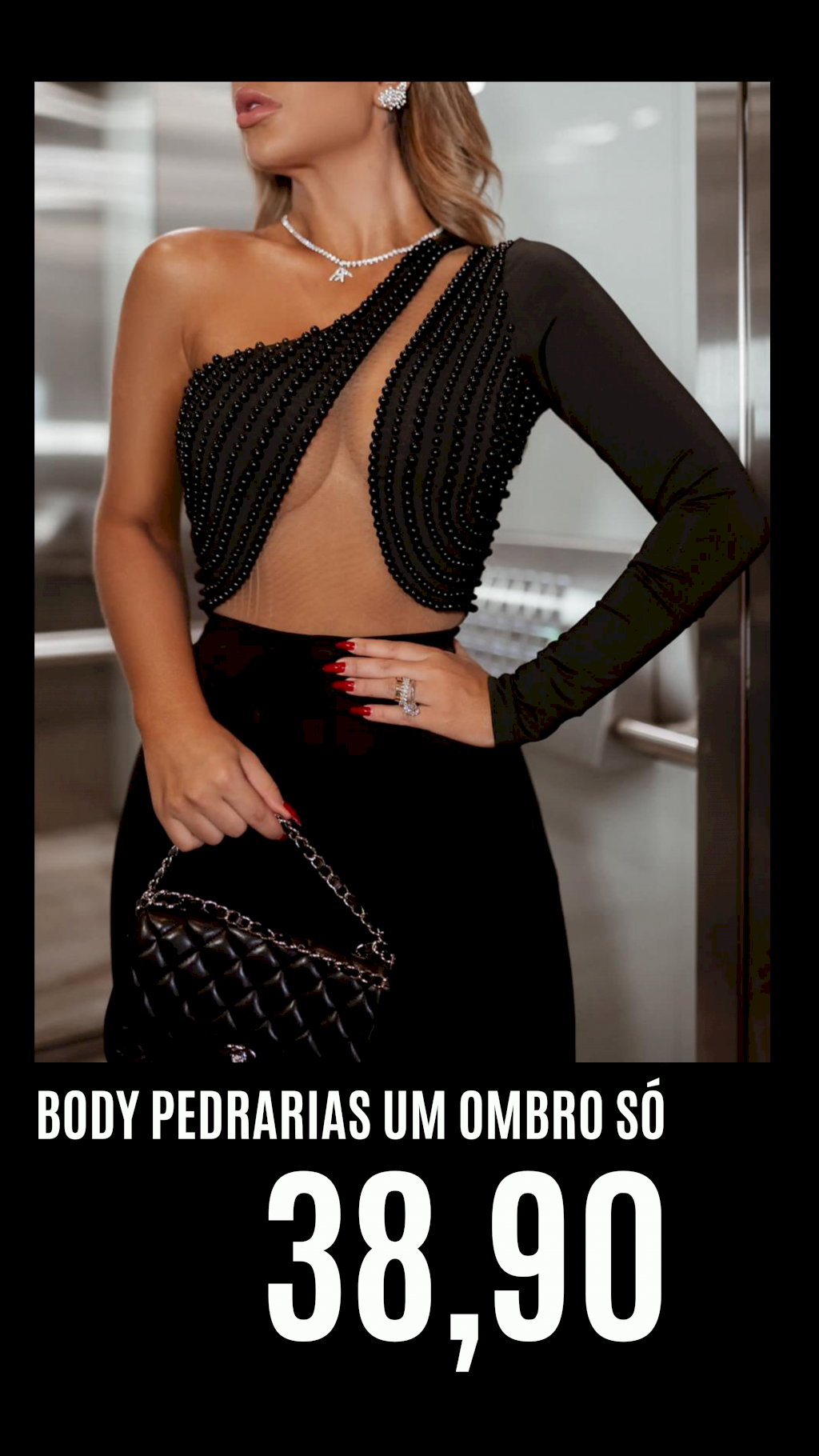 Body Pedrarias Um Ombro Só