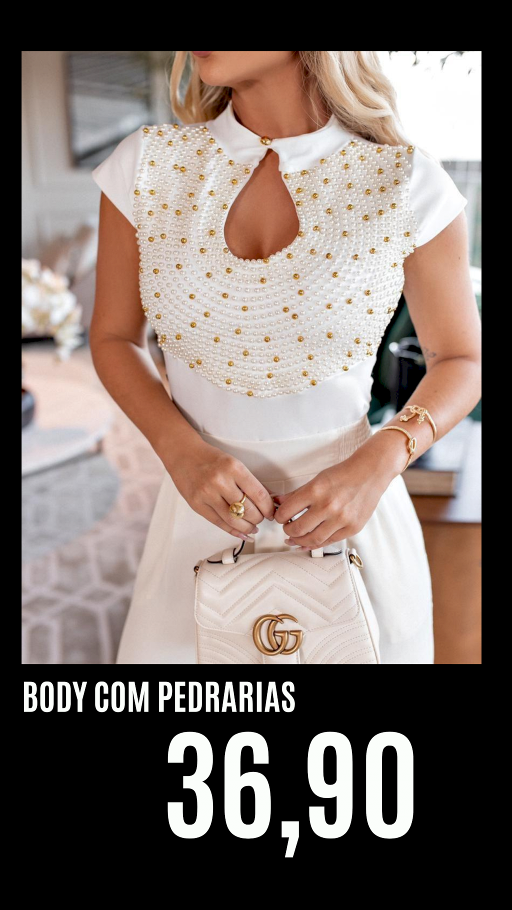 Body com pedrarias