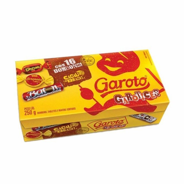 Caixa Bombom Garoto 250g Garotices