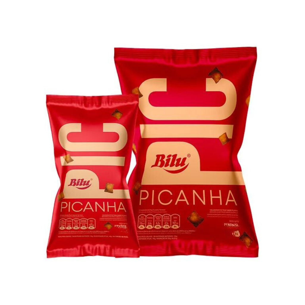 Salgadinho BILU PIC SABOR PICANHA 40g