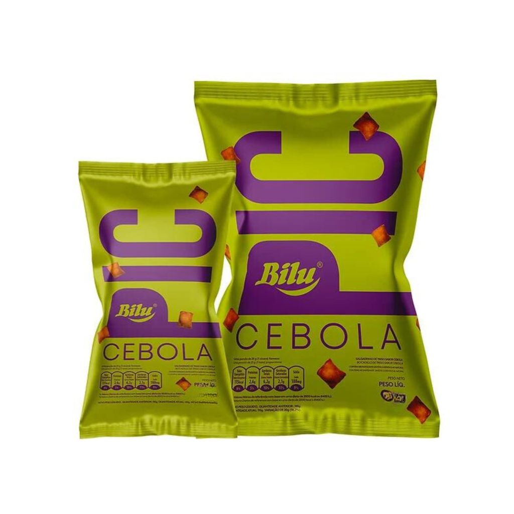 Salgadinho BILU PIC SABOR CEBOLA 40g