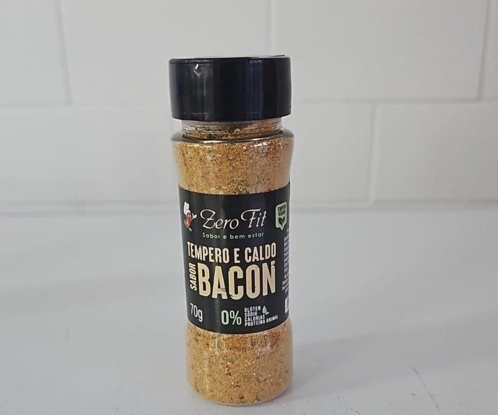 Zero Fit Sabor e bem estar  TEMPERO E CALDO SABOR BACON