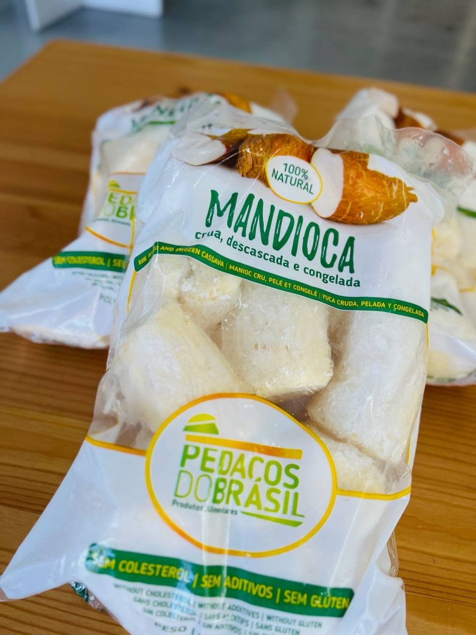 Mandioca Pedaços do Brasil 1kg