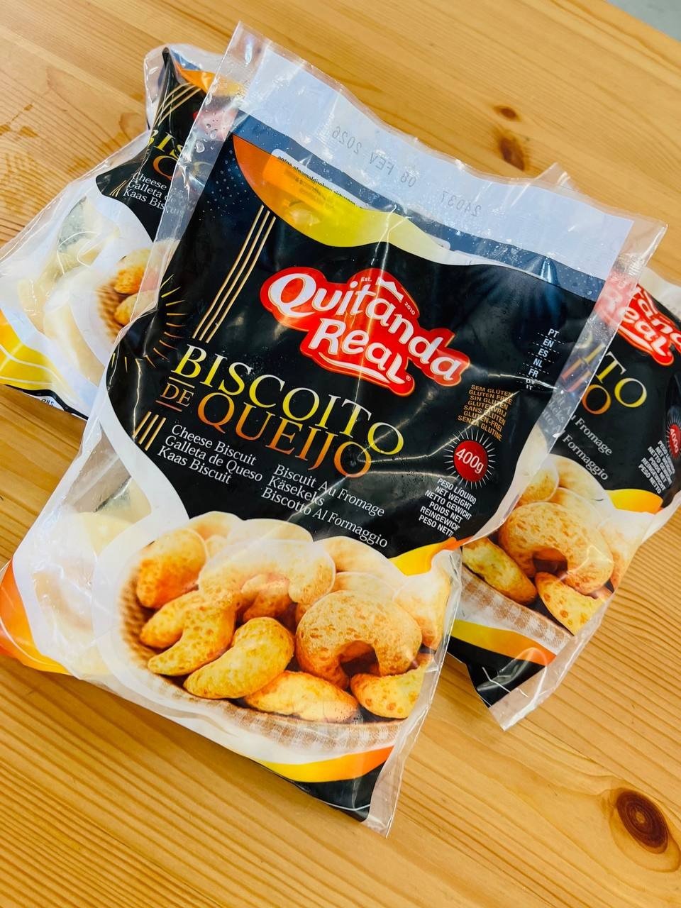 Biscoito de Quejo 400g