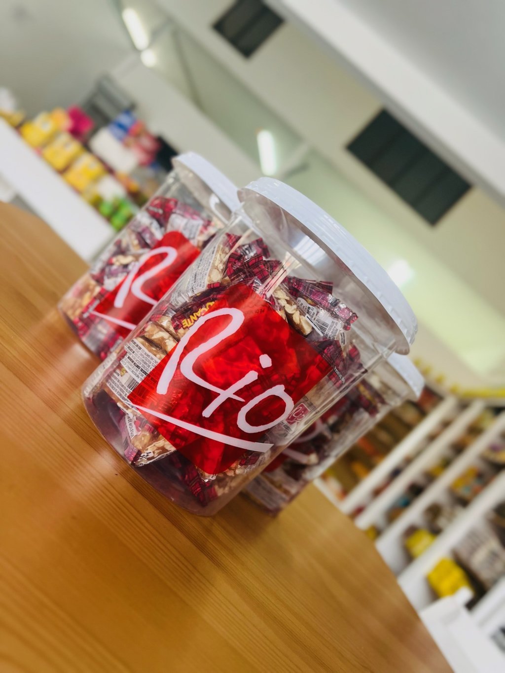 Pote de pé de moleque 