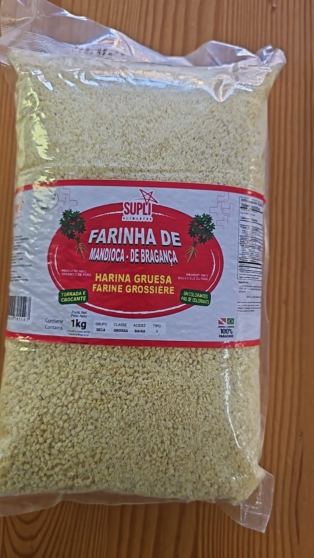 Farinha de puba de Bragança 