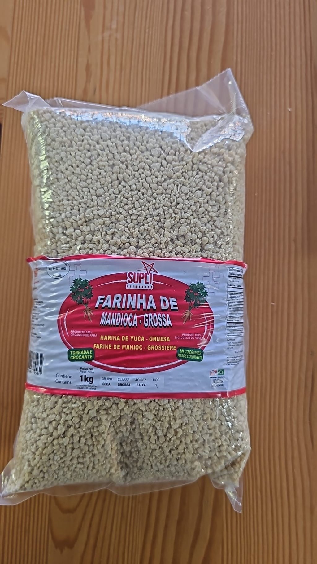 Farinha de puba - grossa 