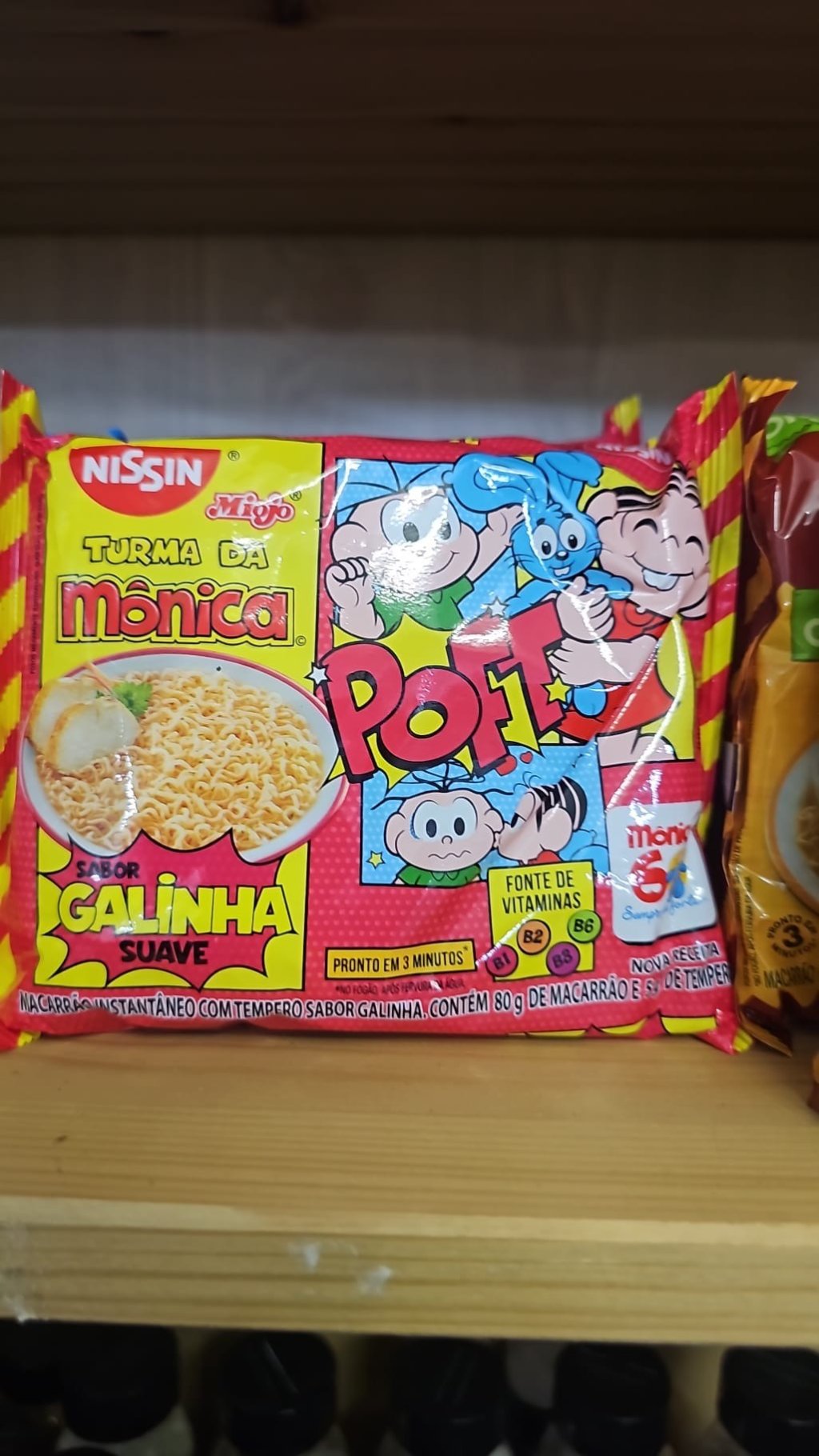 Macarrão Instantâneo Nissin Galinha Suave