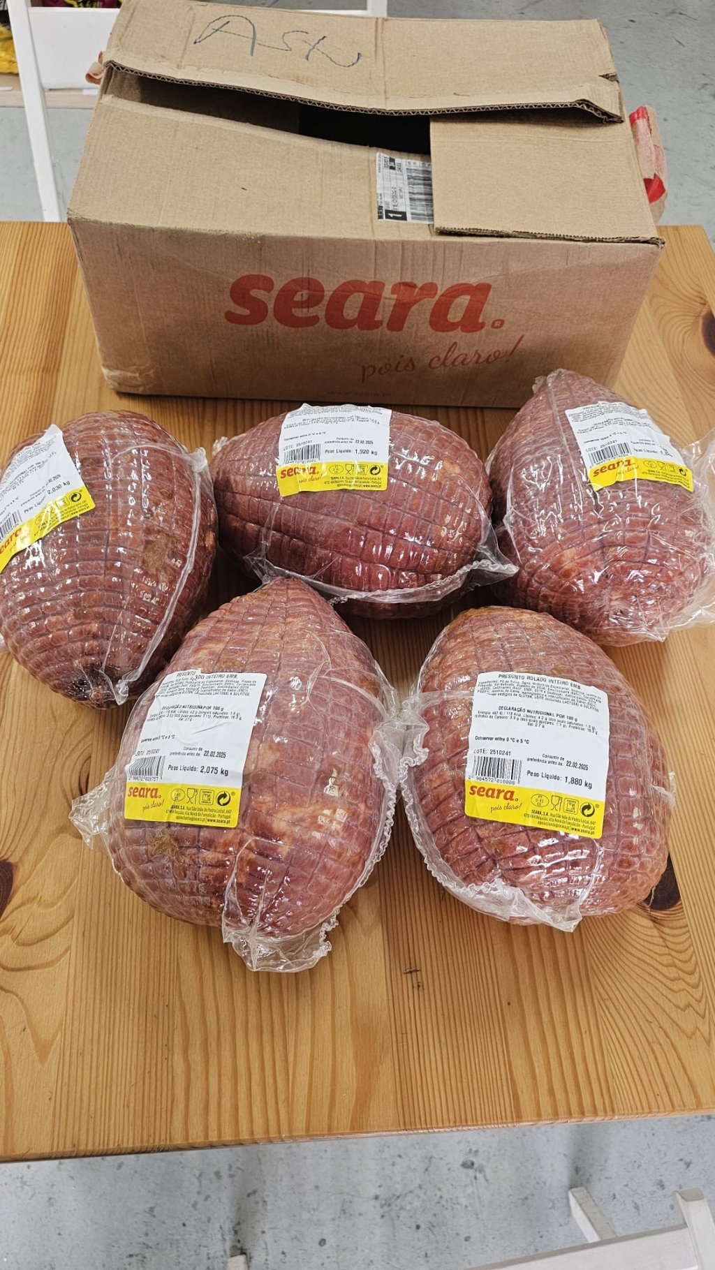 Tender (Presunto rolado inteiro) €13,90 kg 