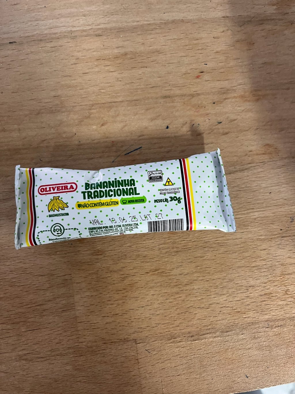 Bananinha tradicional 30g