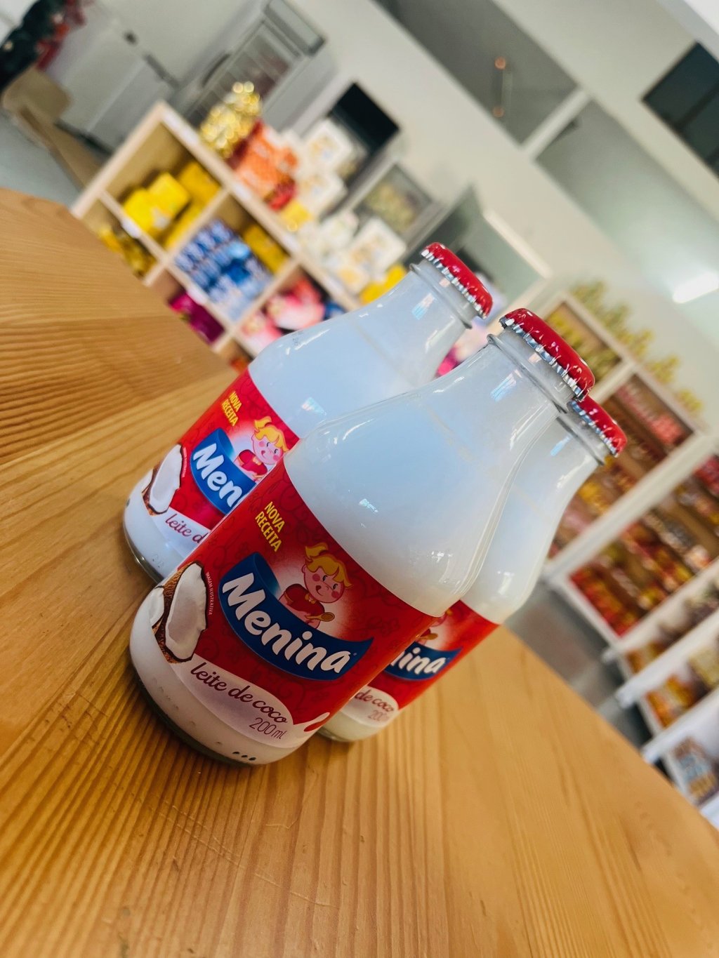 Menina - Leite de côco 200ml 