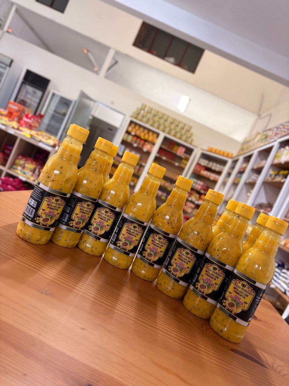 Fogo goiano - Molho de pimenta com maracujá 