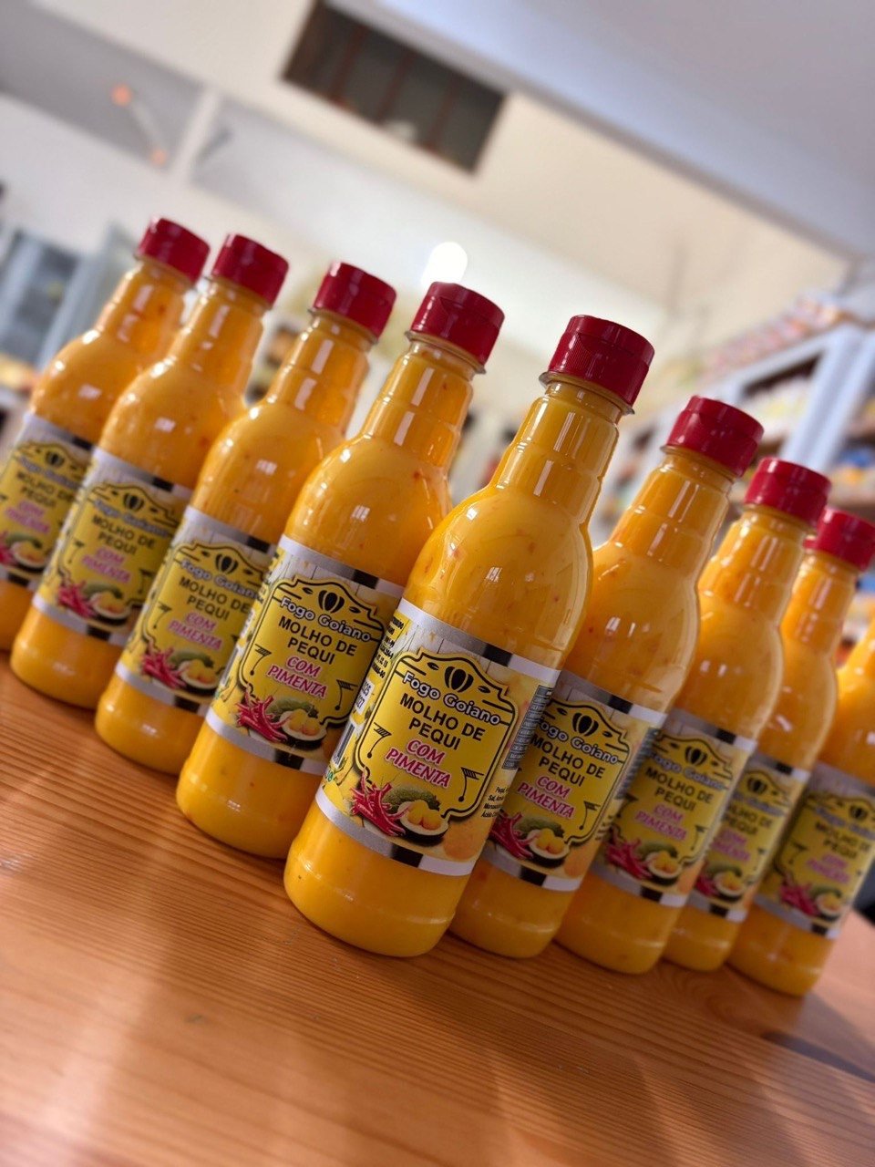 Fogo goiano - Molho De pequi com pimenta 