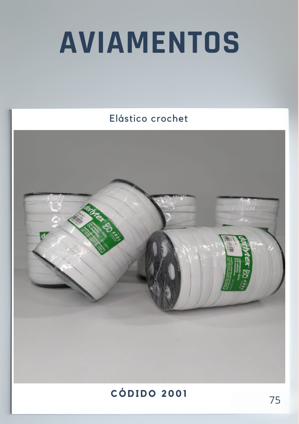 ELÁSTICO CROCHET 100 metros
