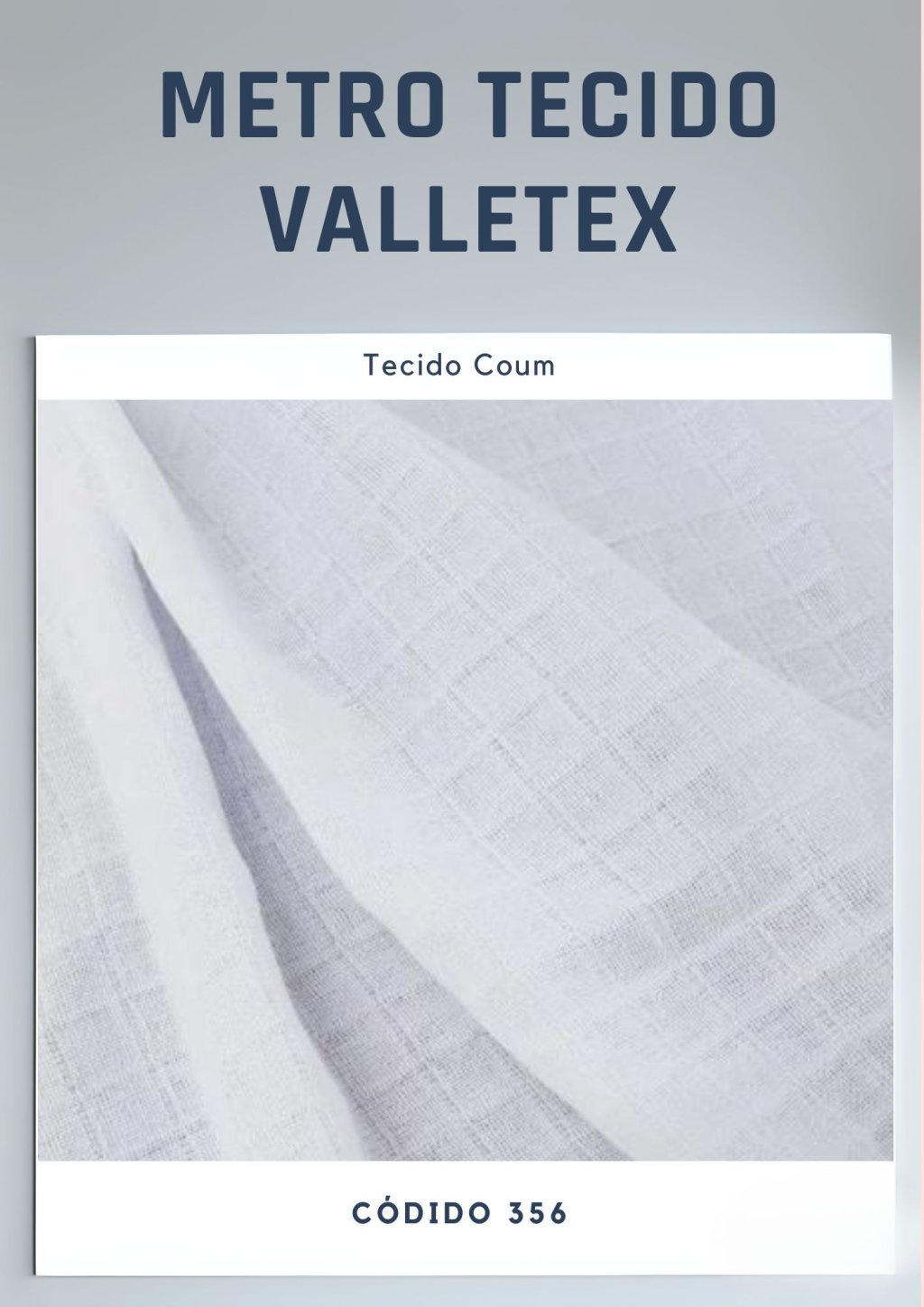  Tecido quadriculado sem faixa Valletex (Metro)