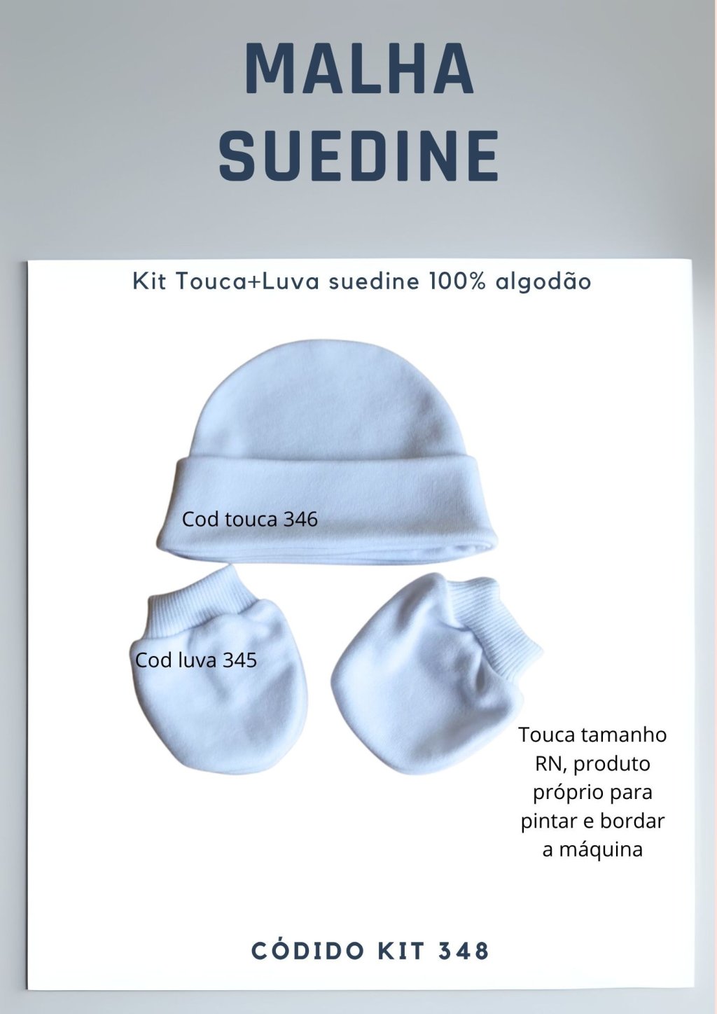 Luvas e Toucas Suedine 