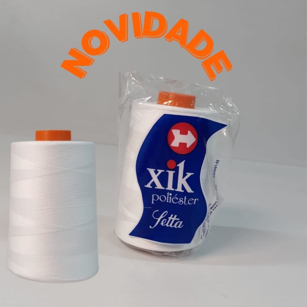 LINHA PARA BOBINA/CARRETILHA PARA MÁQUINA DE BORDAR