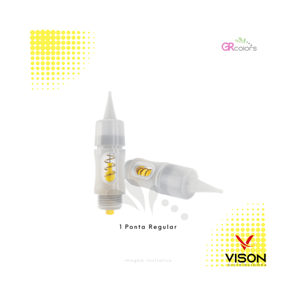Agulha Gr Colors 1 Ponta Regular