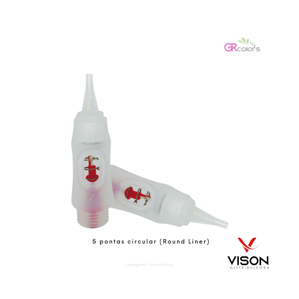 Agulha Gr Colors 5 Pontas Contorno