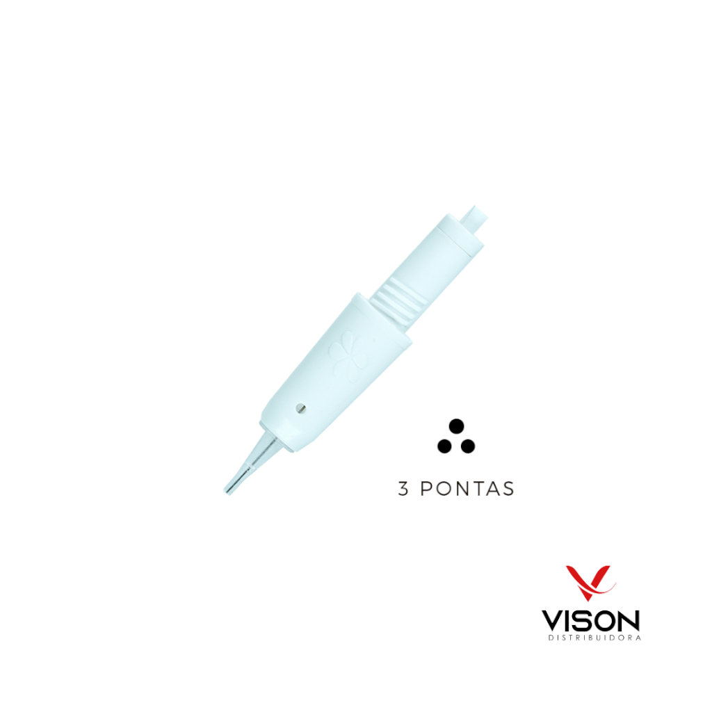 Agulha Dermomag Easy Balance 3 Pontas Circular