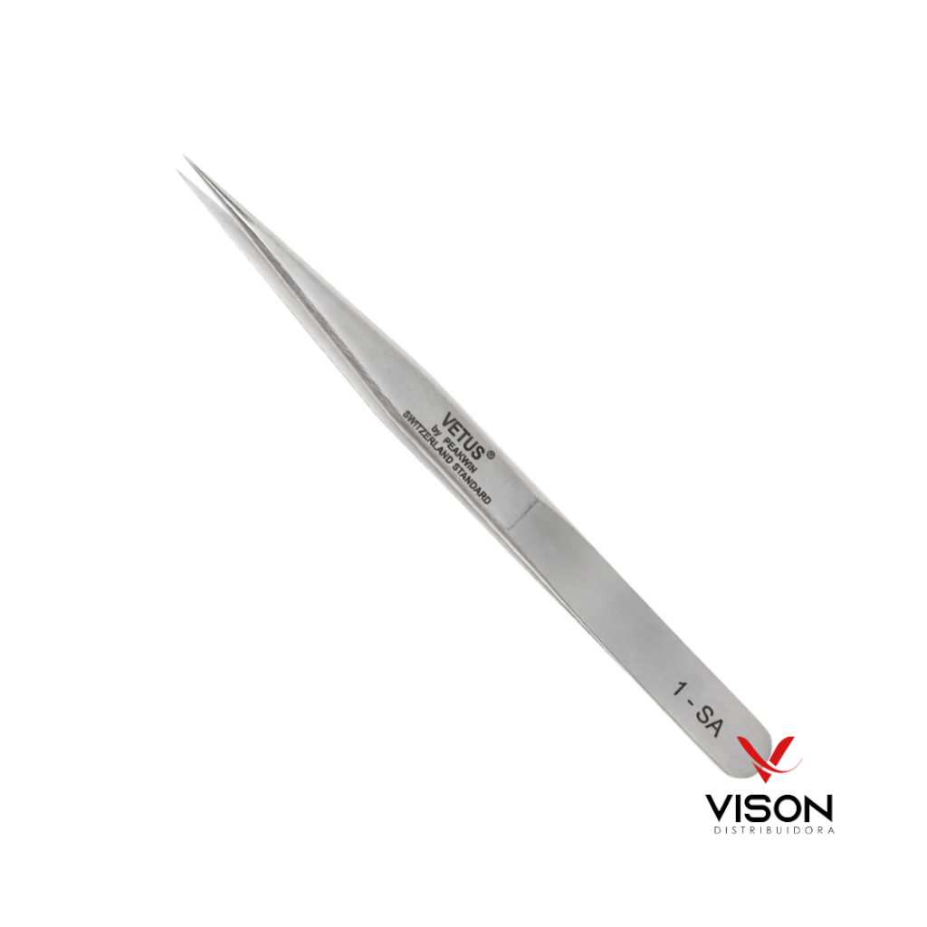 Pinça Cílios Vetus Reta 1-SA