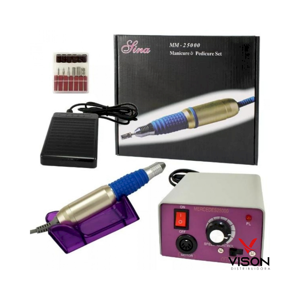 Lixadeira Elétrica Lina MM-25000 Rpm Bivolt